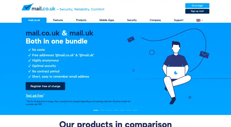 mail.co.uk's website