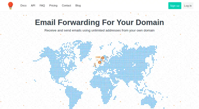 Mailwip's website