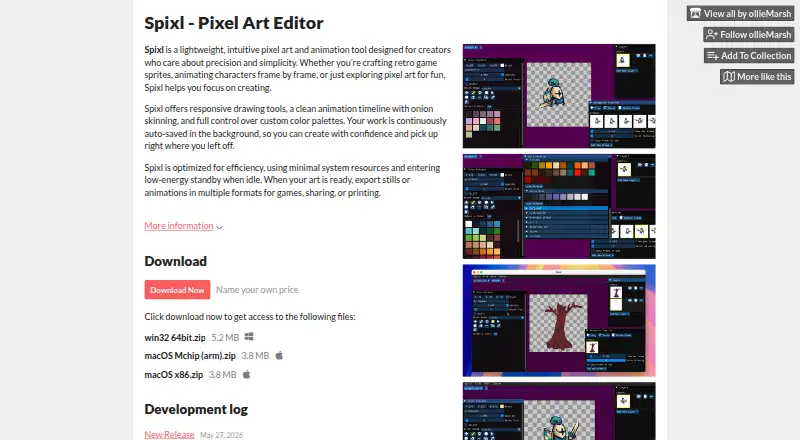 Spixl's website