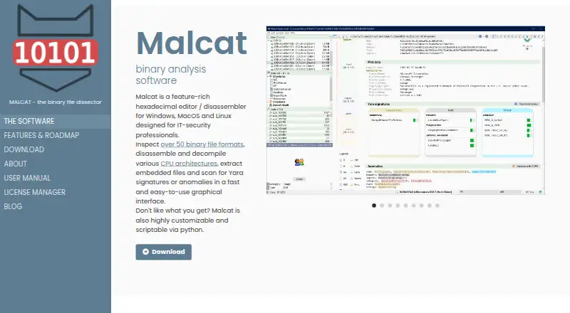Malcat's website
