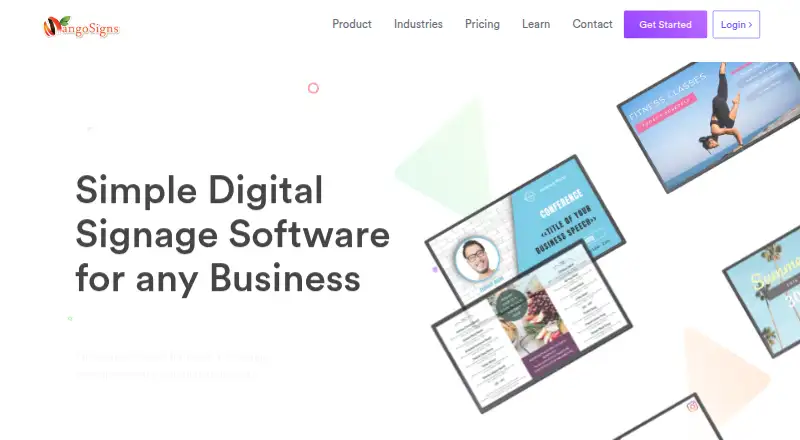 MangoSigns's website