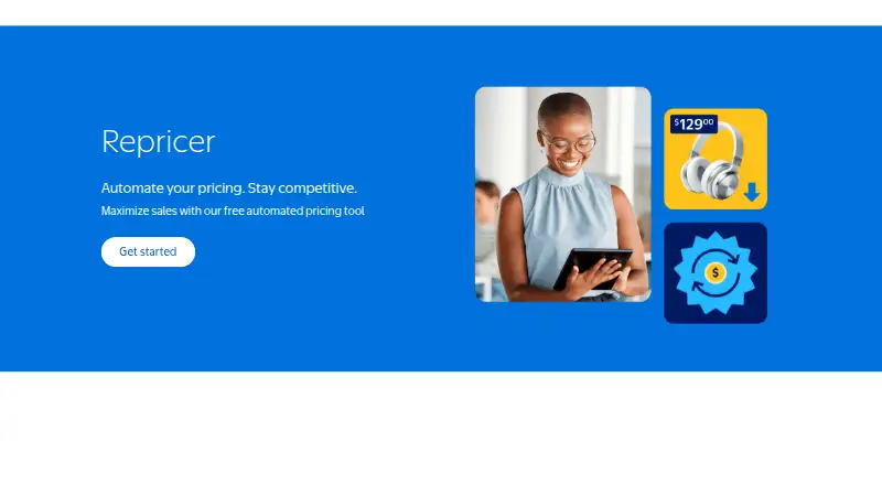 Walmart Marketplace Repricer's website