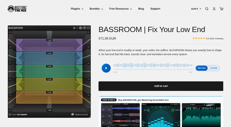 BASSROOM's website