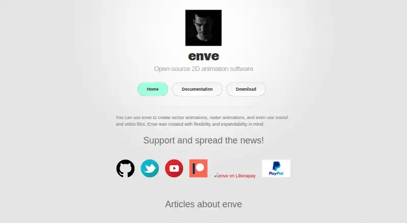 Enve's website