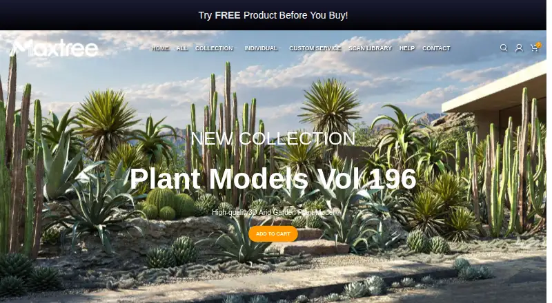 Maxtree's website
