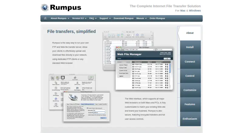 Rumpus's website