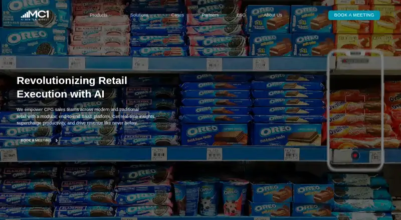 MC1 Retail Execution's website