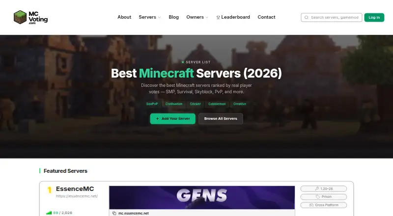 MCVoting's website
