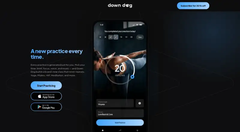 Meditation by Down Dog's website