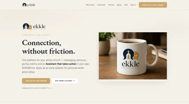 Ekkle's website
