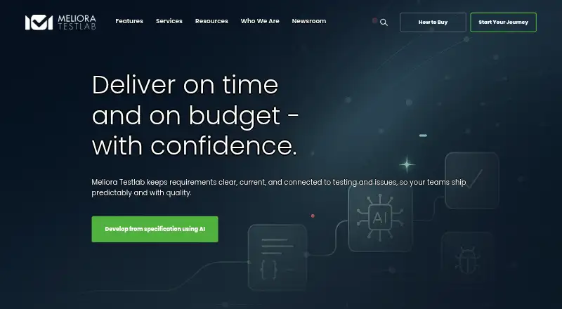 Meliora Testlab's website
