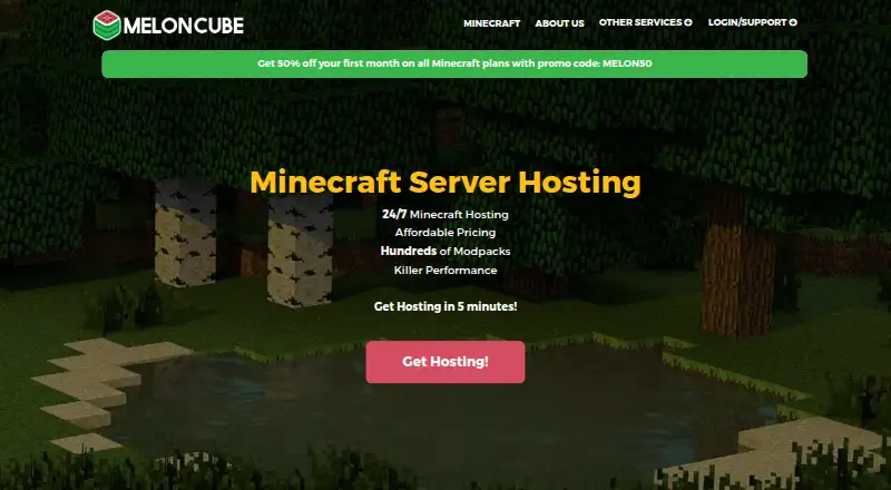 MelonCube's website