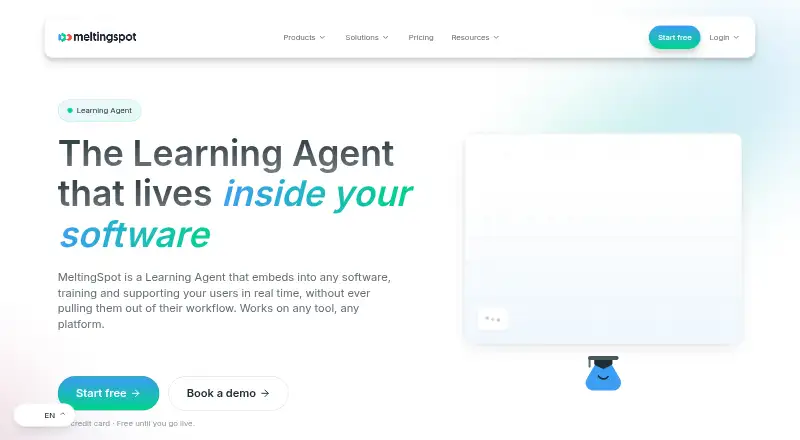 MeltingSpot's website
