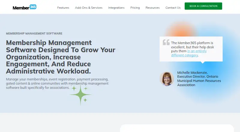 Member365's website