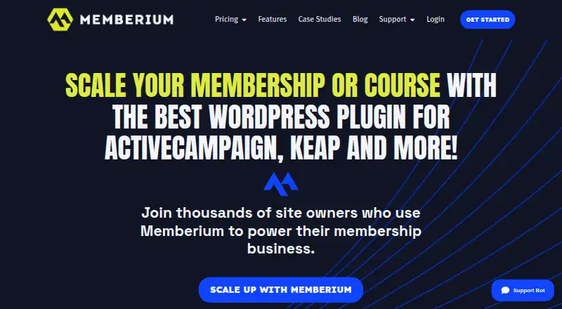 Memberium's website
