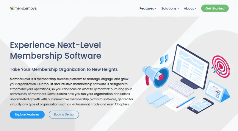 MemberNova's website