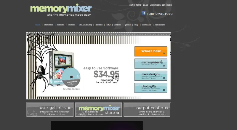 MemoryMixer's website
