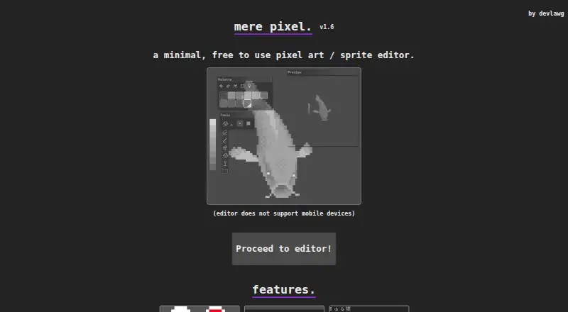 MerePixel's website