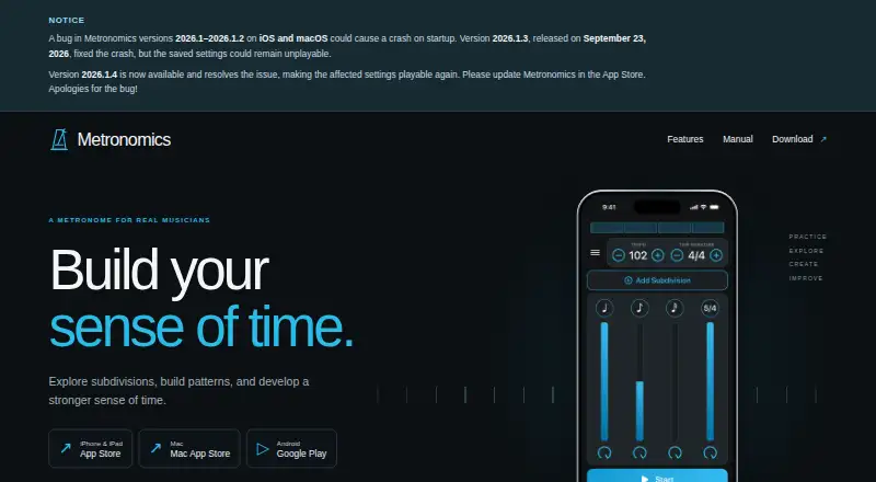 Metronomics's website