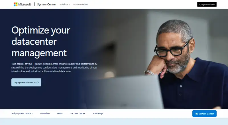 System Center Data Protection Manager's website