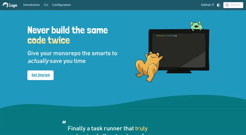The Lage homepage