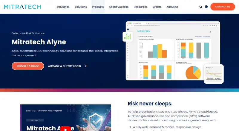 Alyne's website