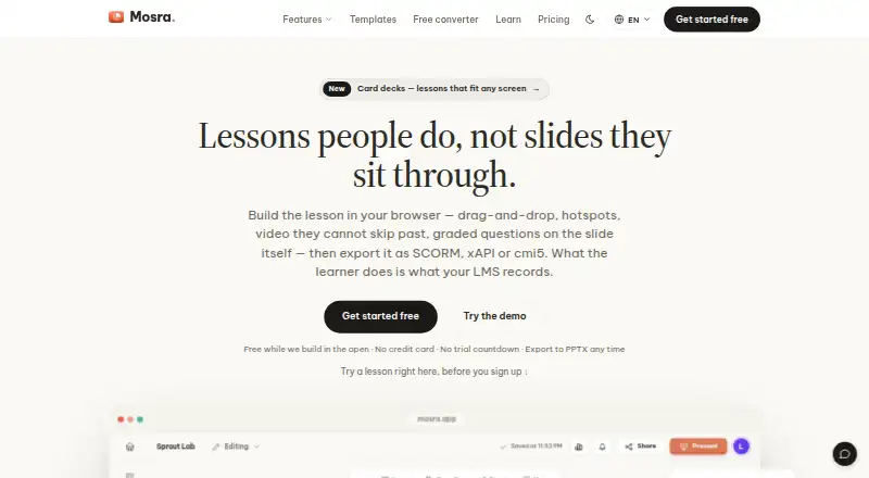 Mosra's website
