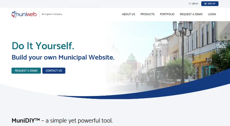 The MuniDIY homepage