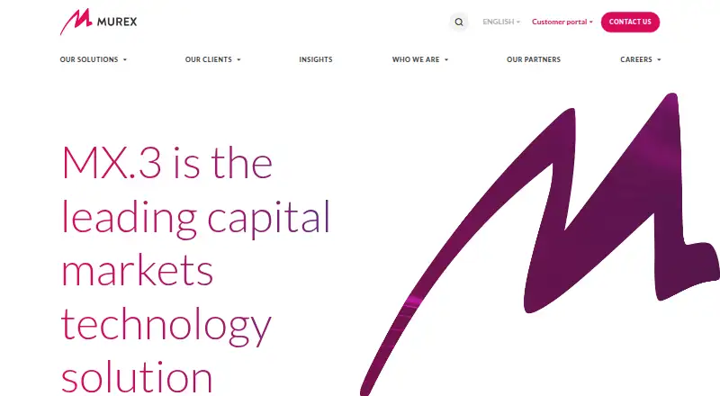 Murex MX.3's website