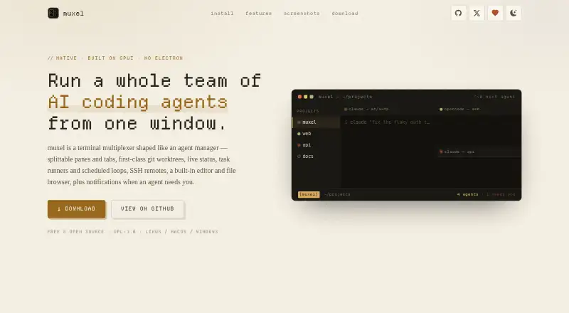 muxel's website