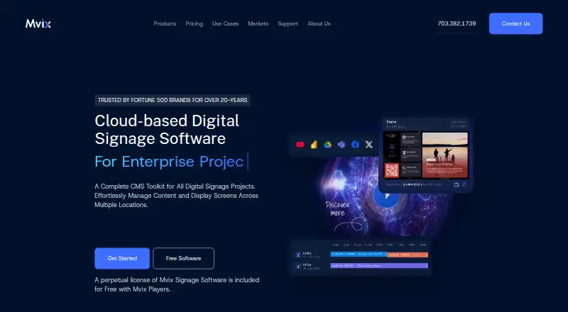Mvix's website