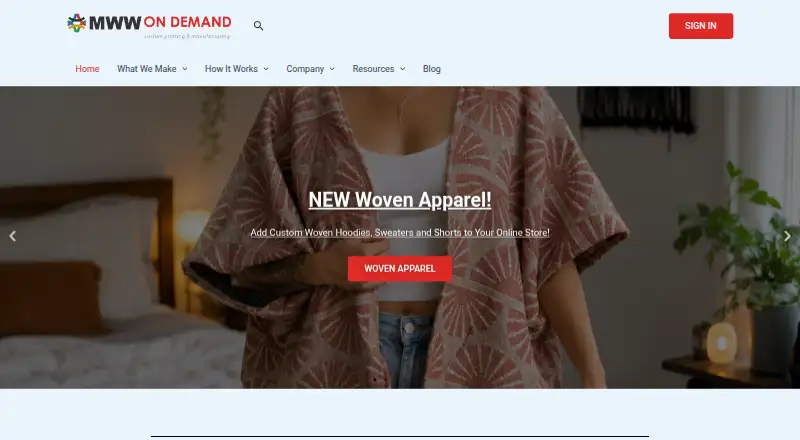 MWW On Demand's website