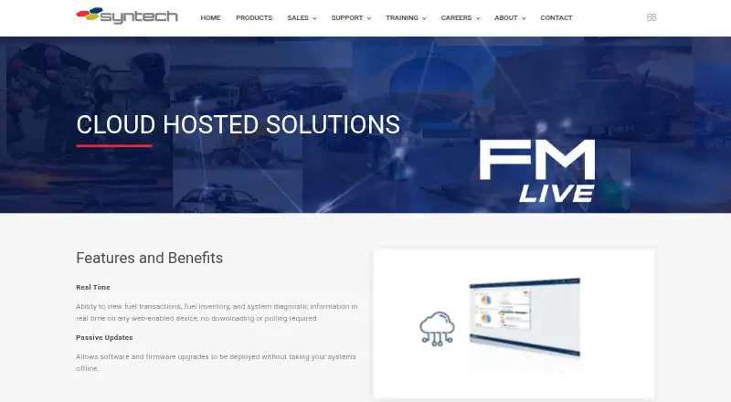 FuelMaster FMLive's website