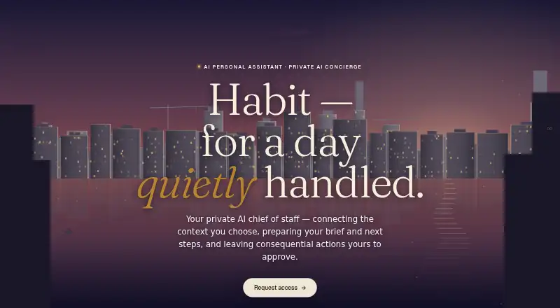 Habit's website