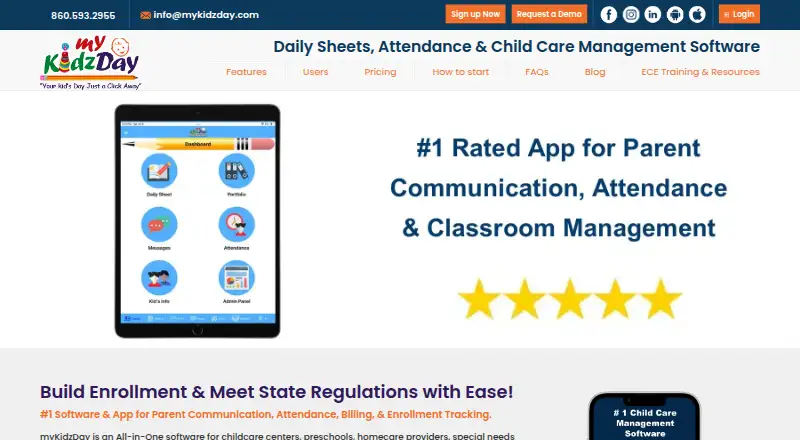myKidzDay's website