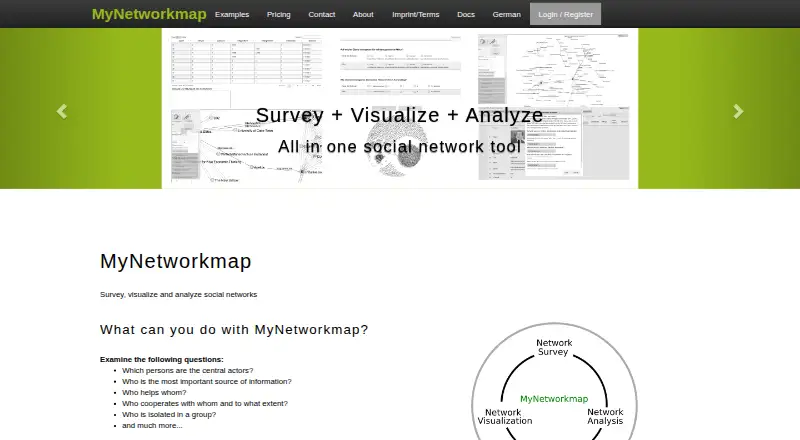 MyNetworkmap's website