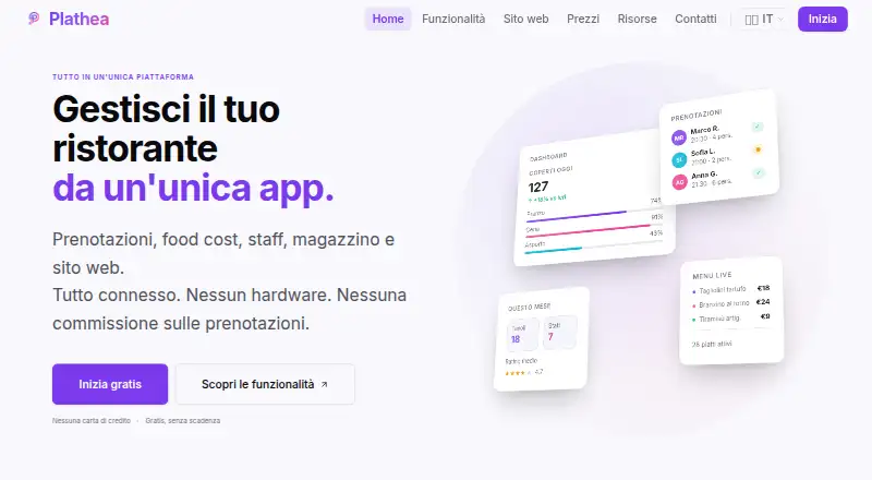 Plathea's website