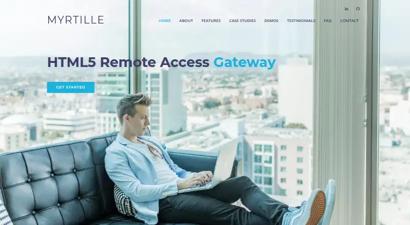 Myrtille's website