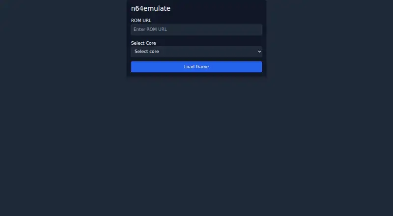 N64Emulate's website