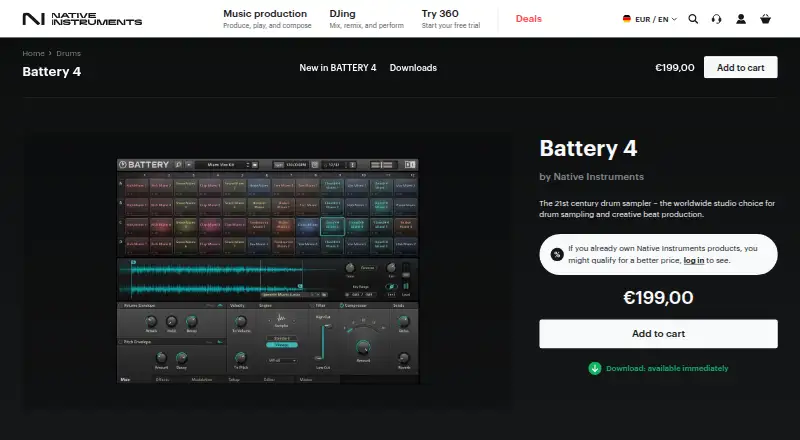 Battery 4's website