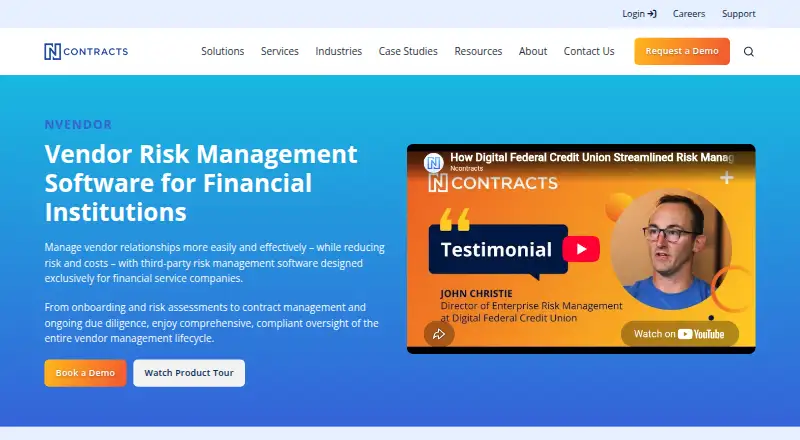 Nvendor's website