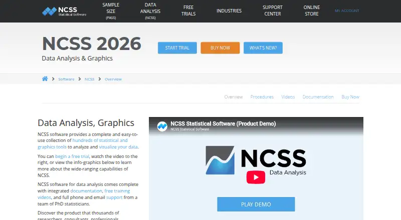 NCSS's website