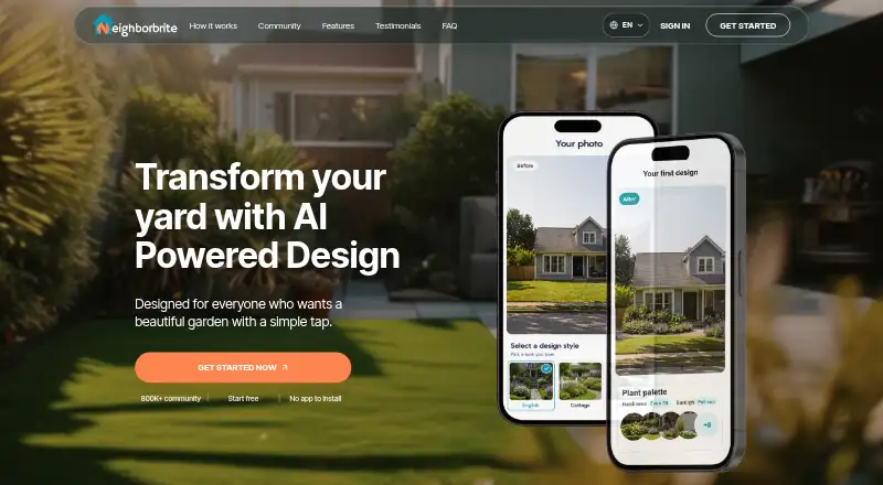 Neighborbrite's website
