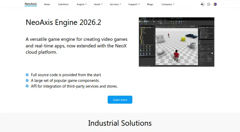 NeoX's website