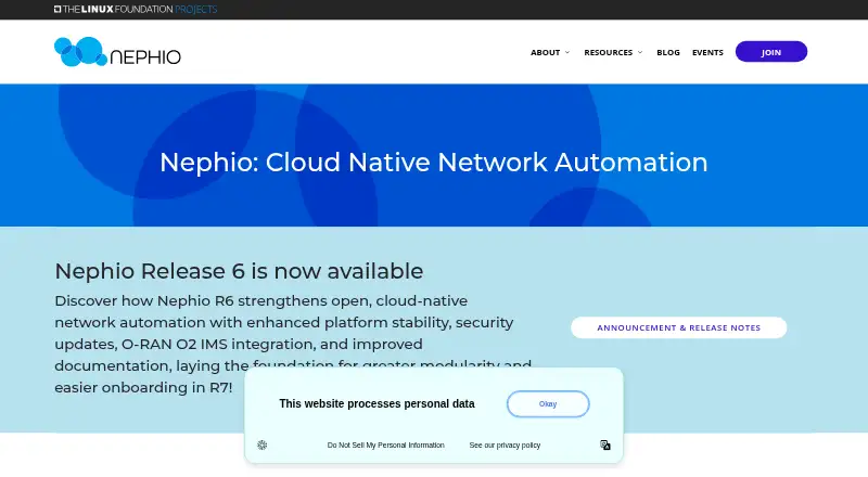 Nephio's website