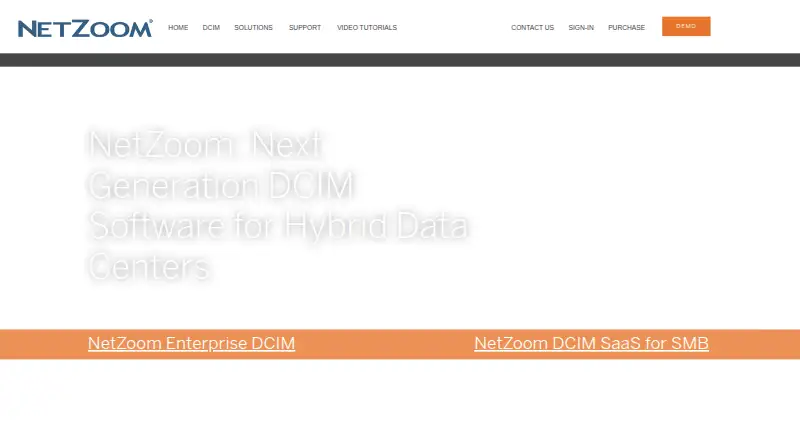 NetZoom DCIM's website