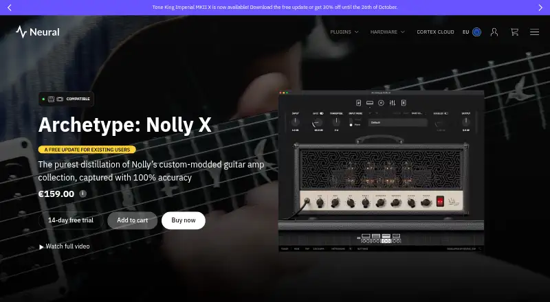 Archetype: Nolly X's website