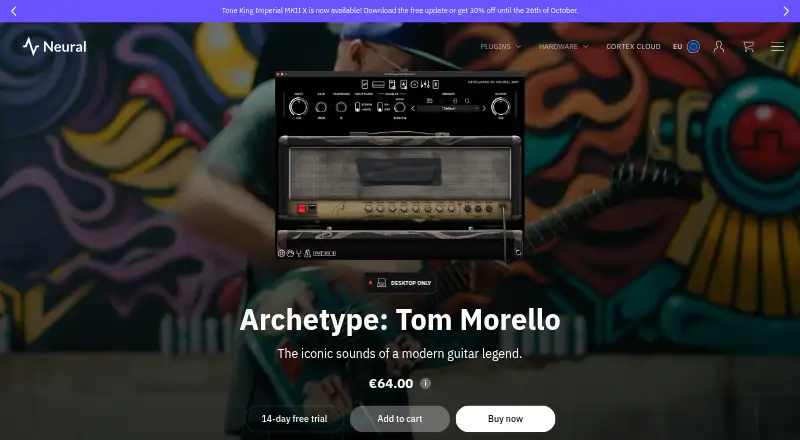 Archetype: Tom Morello's website