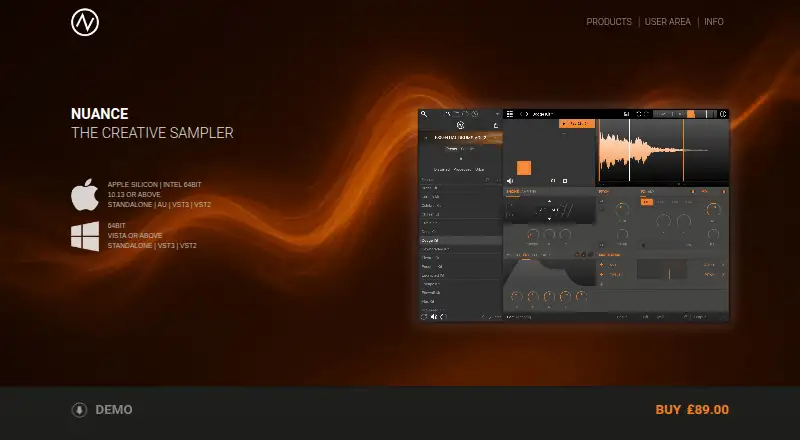 Nuance's website