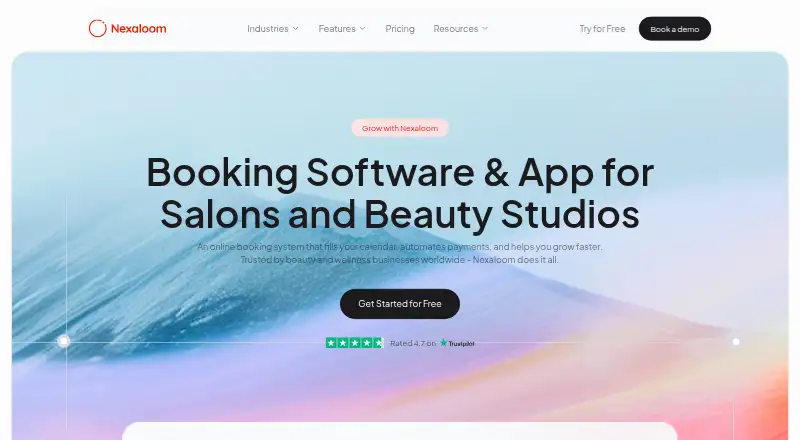 Nexaloom's website